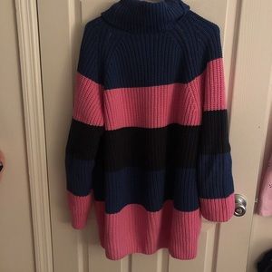Lazy oaf striped sweater dress